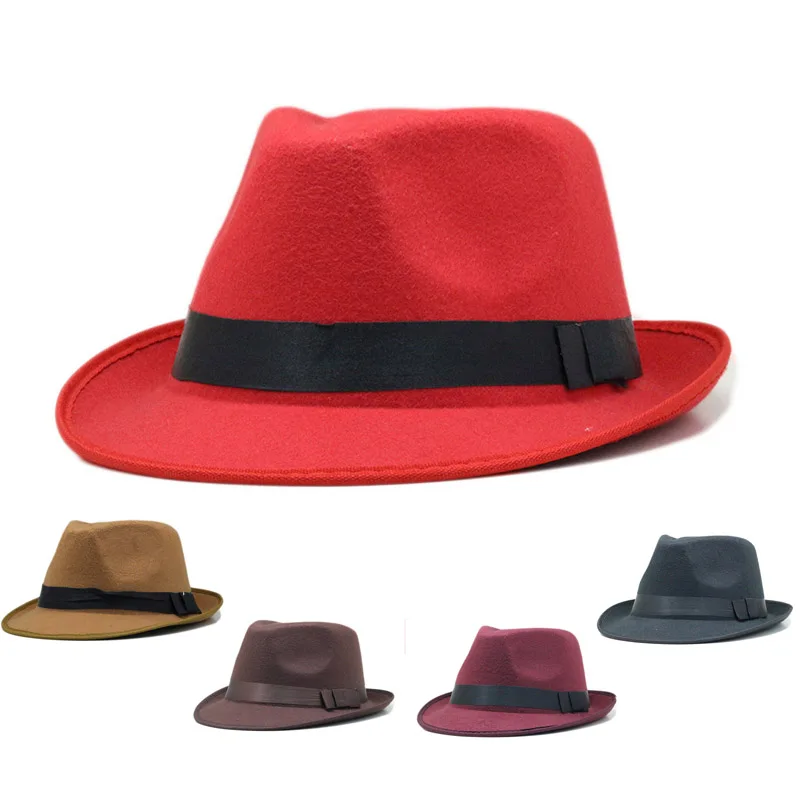 China Wholesale Cheap Fedora Hats Fashion High Quality Cheap Plain Lady