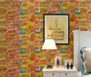 European Modern 3d Effect Bamboo Wall Covering fashionable Reasonable Price Embossed Wallpaper