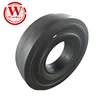 wholesale solid rubber semi trailer truck tire with or without rim wheel