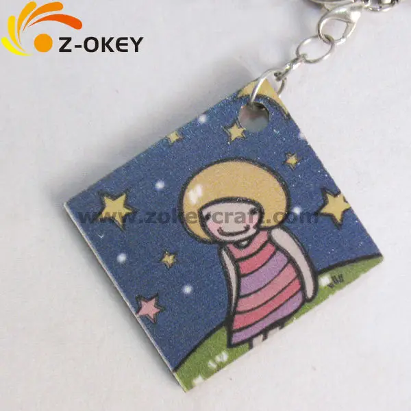 ZWP1253 Yiwu cute girl printed wood fridge magnet alibaba