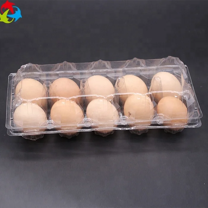 Customized Plastic Blister Packaging For Chicken Eggs Plastic Tray