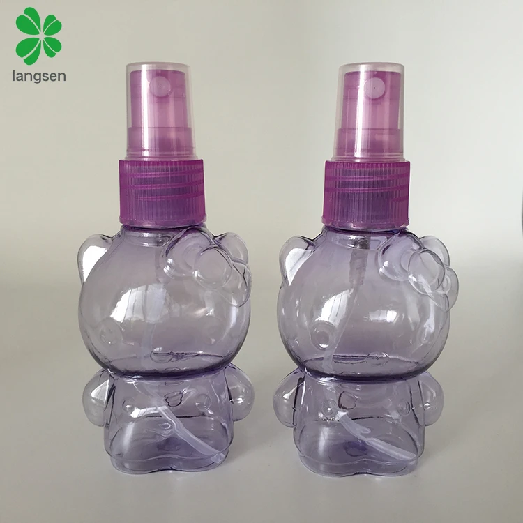 50ml cartoon animal bear shape mist spray bottle