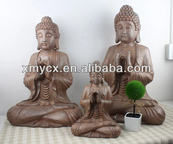 metal bddha statues.JPG