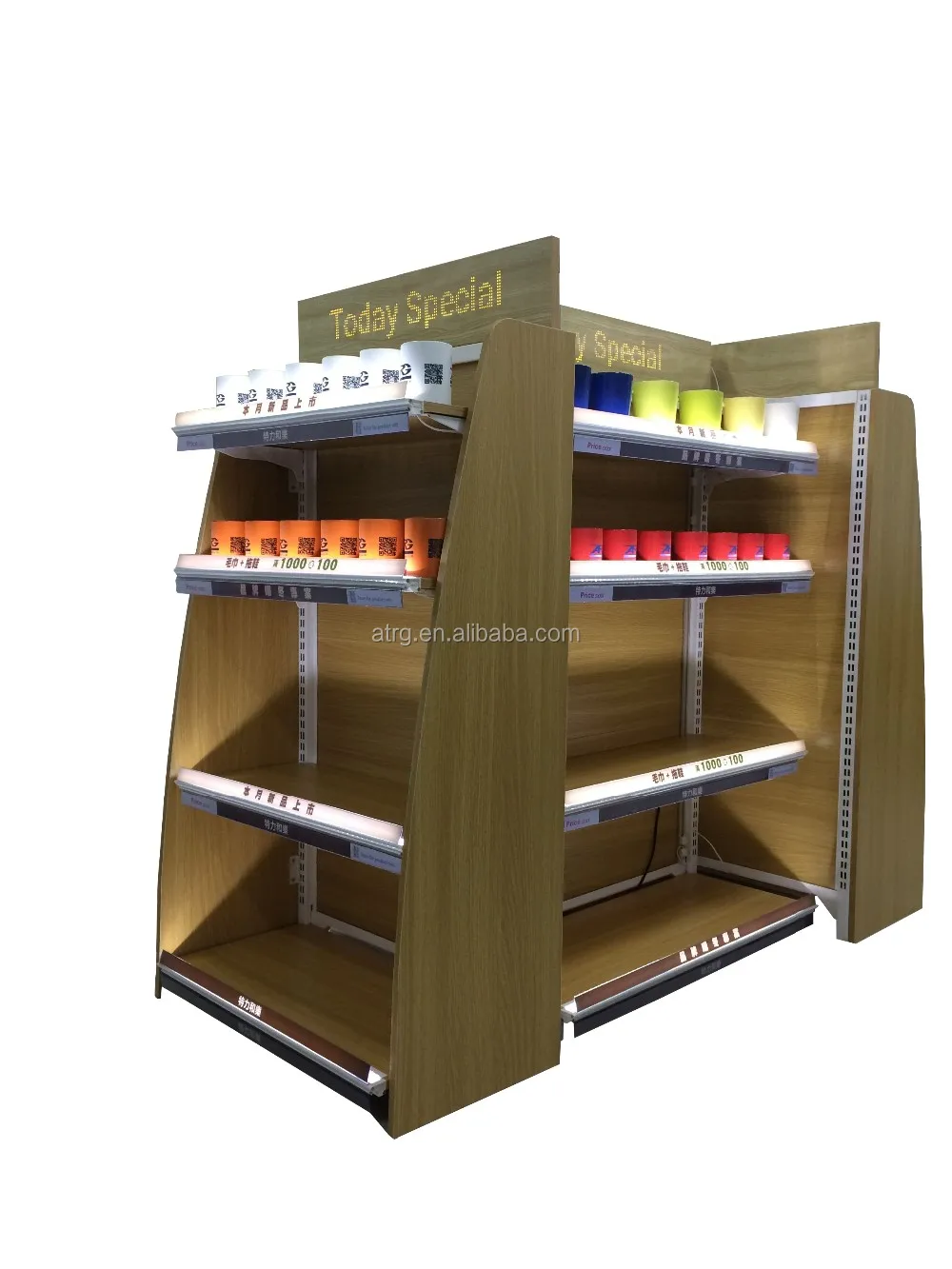 P5 led display LED digital banner for shelving header