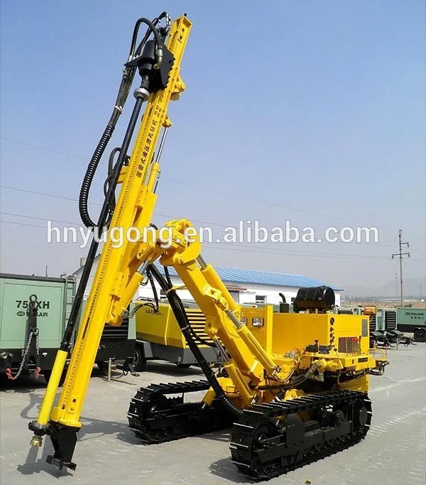 crawler-mounted dth drill rig 22