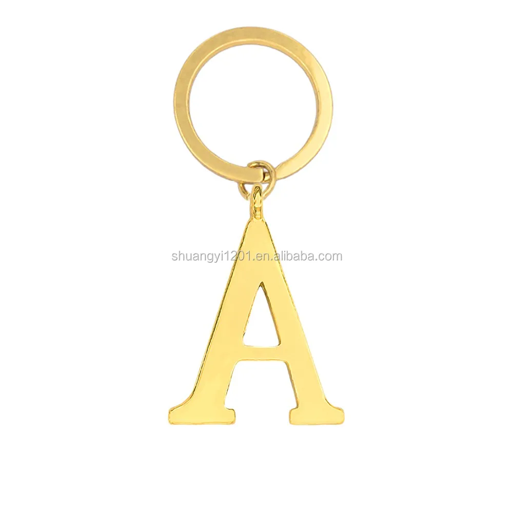 Custom Keychain Maker Large Initial Alphabet Letters A Keyring ...