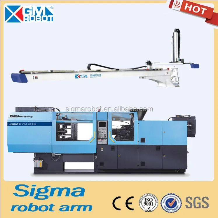 In Mold Decoration In Mold Labeling Imd Iml Robotic Arm For