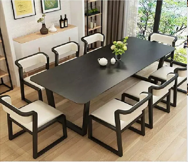 European style Competitive  price Wooden  table top   Dining table