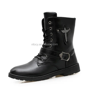 stylish army boots