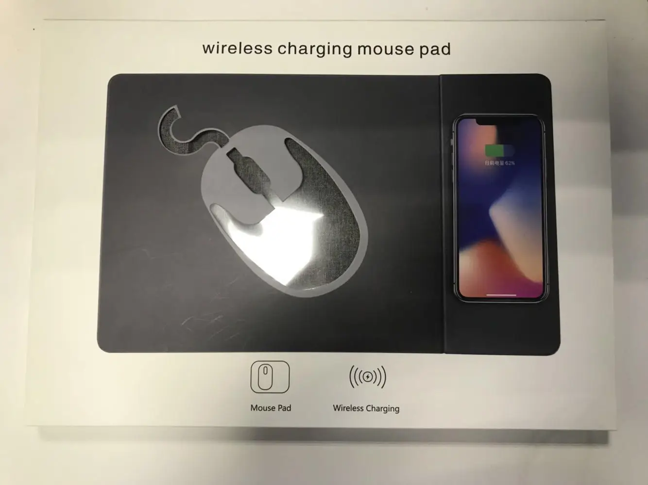 world best selling products Folding wireless mouse pad wireless mouse charger