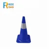 Hot sale 47cm 0.9kg blue PVC traffic Cone