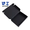 Custom Matt Black Paper Packaging Corrugated Box For Mailing