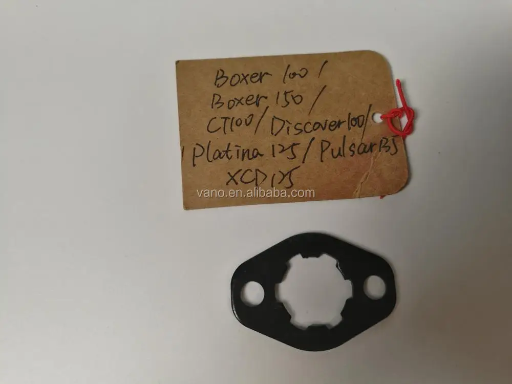 Motorcycle YBR125 ED sprocket lock