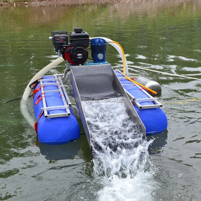 portable suction dredge pump system