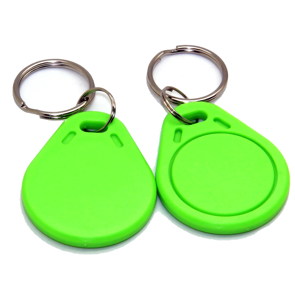 125khz Em4200 Proximity Abs Rfid Key Fob / Key Chain / Key Tag With Uid ...