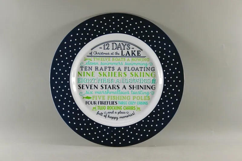 3 Sizes Melamine Deep Plate Salad Plate Set Of 3 Piece