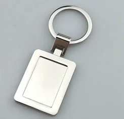 Promotional Gifts Metal Blank Laser Engraving Keychain - Buy Blank ...
