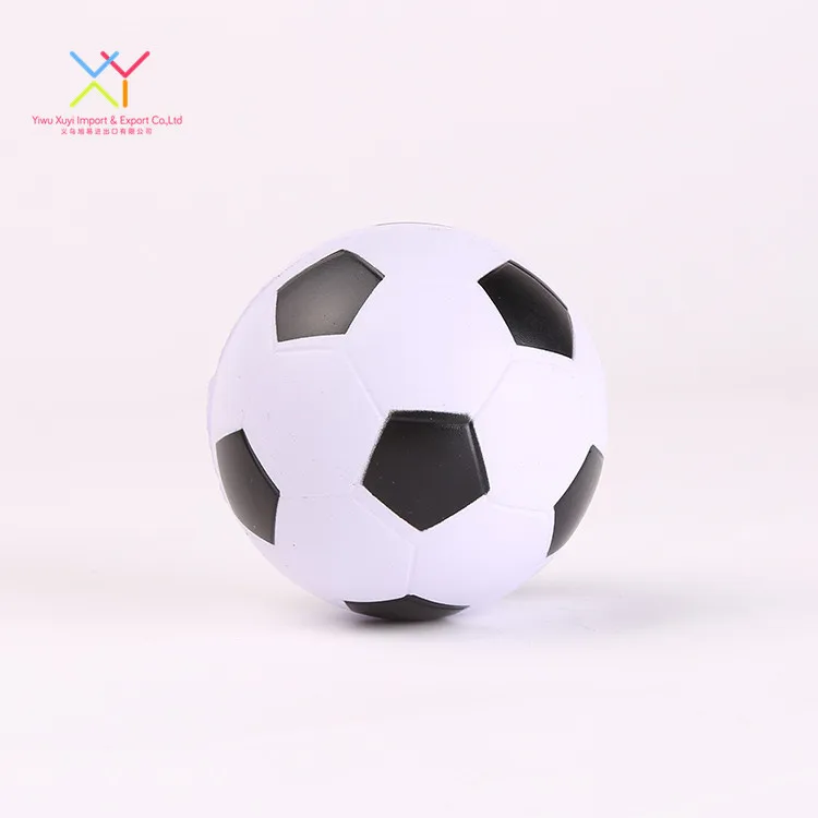 High quality children stress relief toy ball PU foam soccer football stress balls cheap stress ball