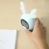 New creative time clock light usb rechargeable led desk lamp charger with animal light lamp