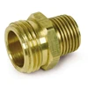 3/4 JIC Male/Male Brass Hose Fittings