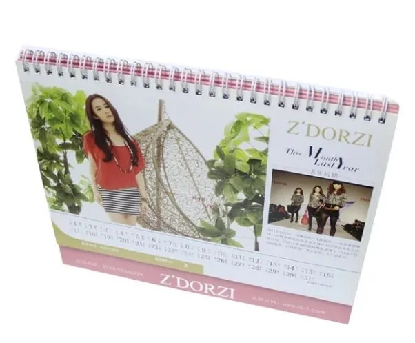 Calendar Planner Custom Design Desk Calendar With Notepad Buy