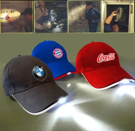 light up sports hats