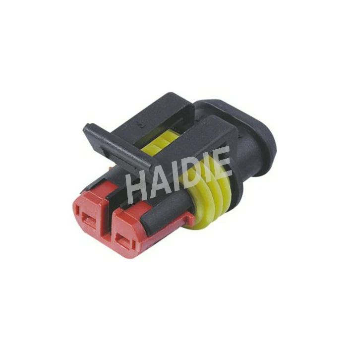 Presa per connettore per cavo elettrico 2 pin a 2 pin assemblati M14