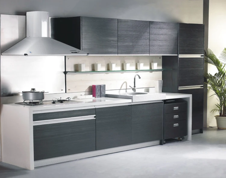 Armario De Cocina De Melamina Combinado Inteligente,Muebles De Cocina