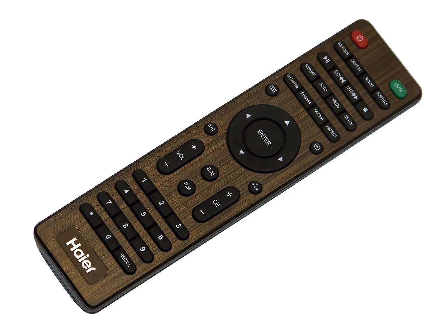 OEM Haier Remote Control: LEC24B1380C, LEC24B1380E, LEC24B1380F, LEC24B1380G, LEC24B2380, LEC24B2380A