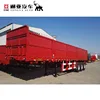 African best seller Side wall / dropside cargo transport semi trailer