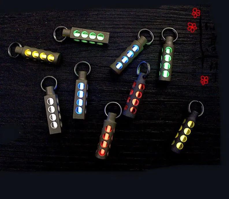 New Automatic Flashinlight Keychain Titanium Tritium Self-luminous ...