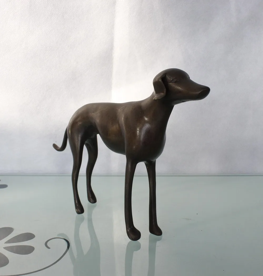 bronze dog statues sale