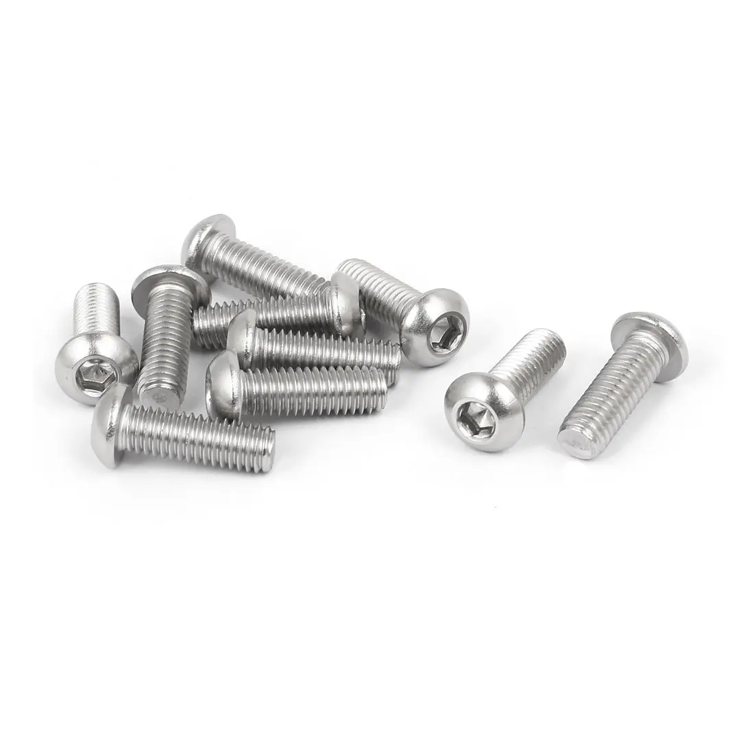 The Hillman Group 43828 M3-50 x 10 Metric Button Head Cap Screw 20-Pack