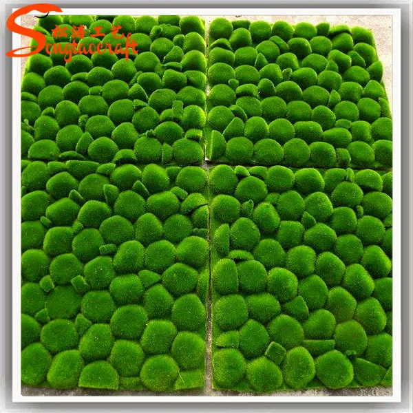 2015 Artificial Moss For Decoration Wall Artificial Decorative Moss