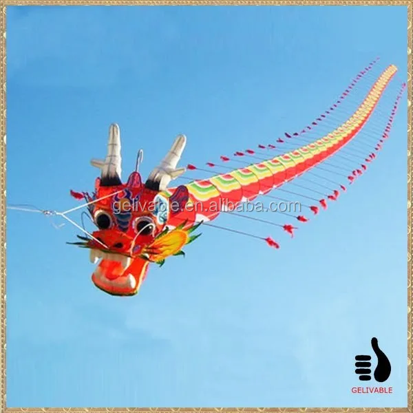 Chinese Large 50m Flying Dragon Kite For Sale Buy Chinese Dragon Kite