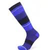 Unisex Outdoor Athletic Wool Socks Striped Sports Knee-high Ski Socks Custom
