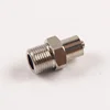 G1/8, G1/4, M10*1, M12*1 screw thread adhesive diapense adapter nickel coated copper luer brass fitting