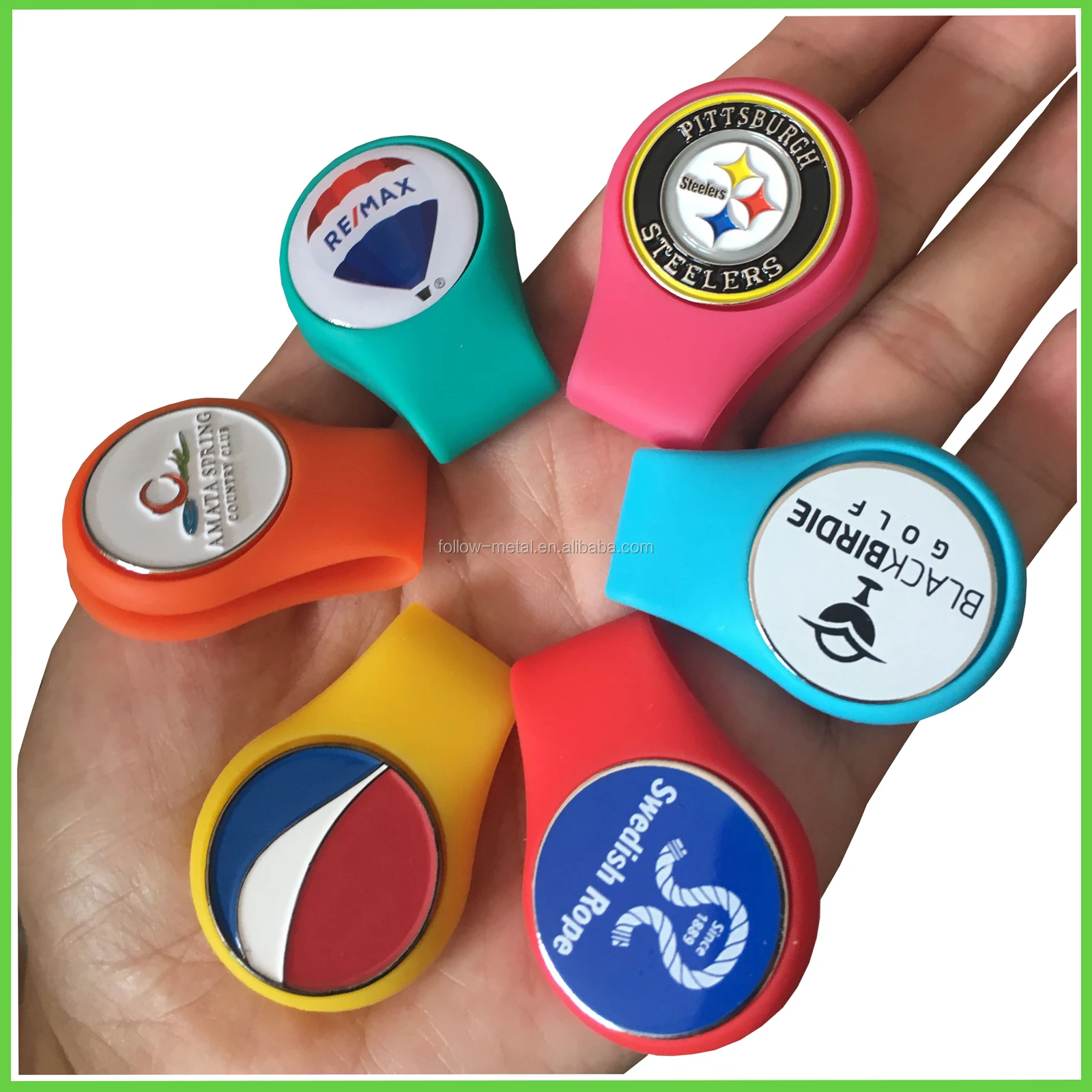 Silicone Golf Ball Marker Holder Red Buy Ball Marker Holder Red,Cheap Ball Marker