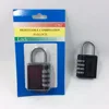 Logo printed travel three digital Combination tsa luggage lock for promotion