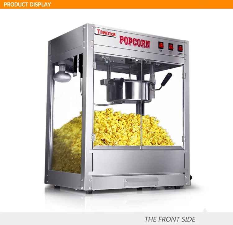 CE ETL Approved All Stainless Steel Commercial Popcorn Machine Popcorn Maker Price