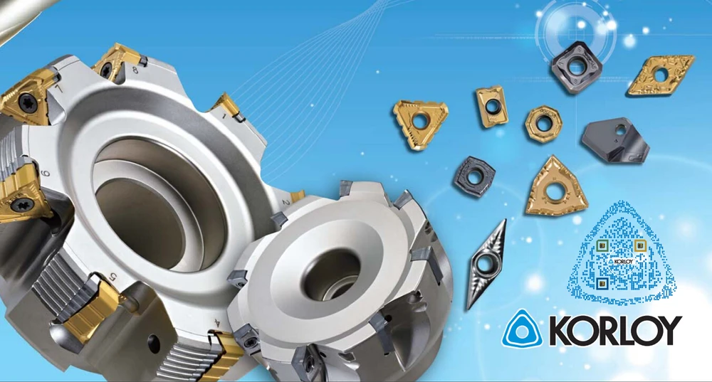 Original Korloy Cutting Tools Carbide Inserts Manufacture In Korea