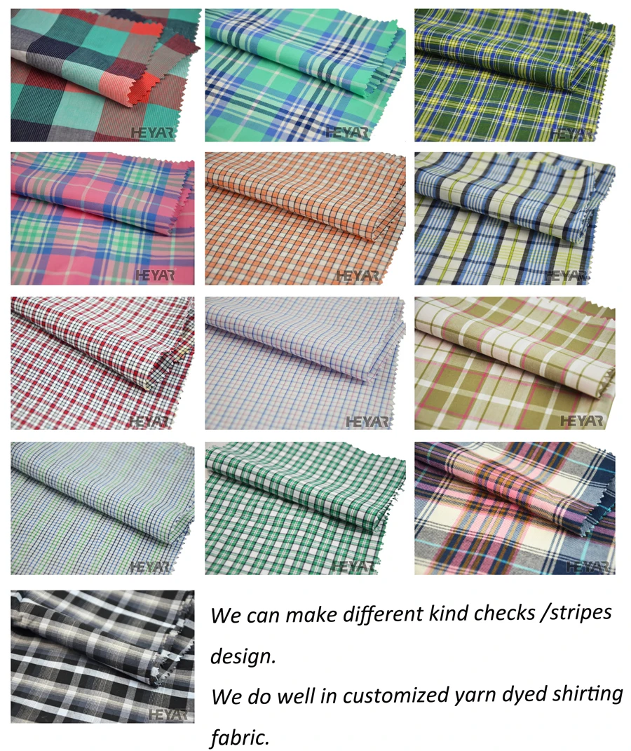 Wholesale Yarn Dyed Check Cotton Wool Blend Shirting Fabric Buy Yarn