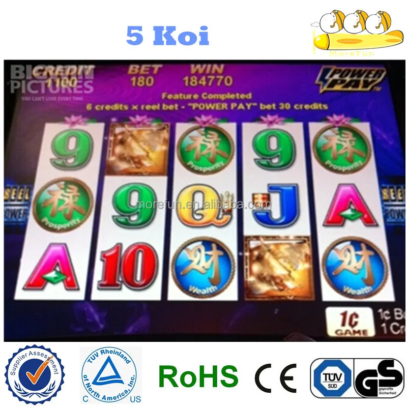 5 koi slot machine jackpots