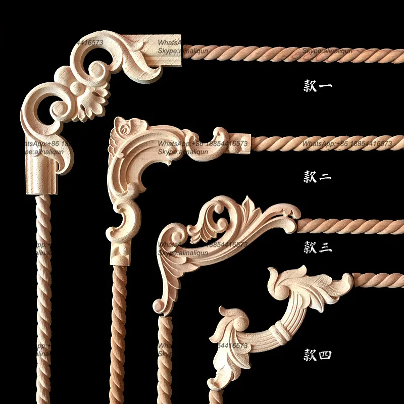 Wood Sculpted Embellishments Corner Ornament Onlays Buy Sculpted