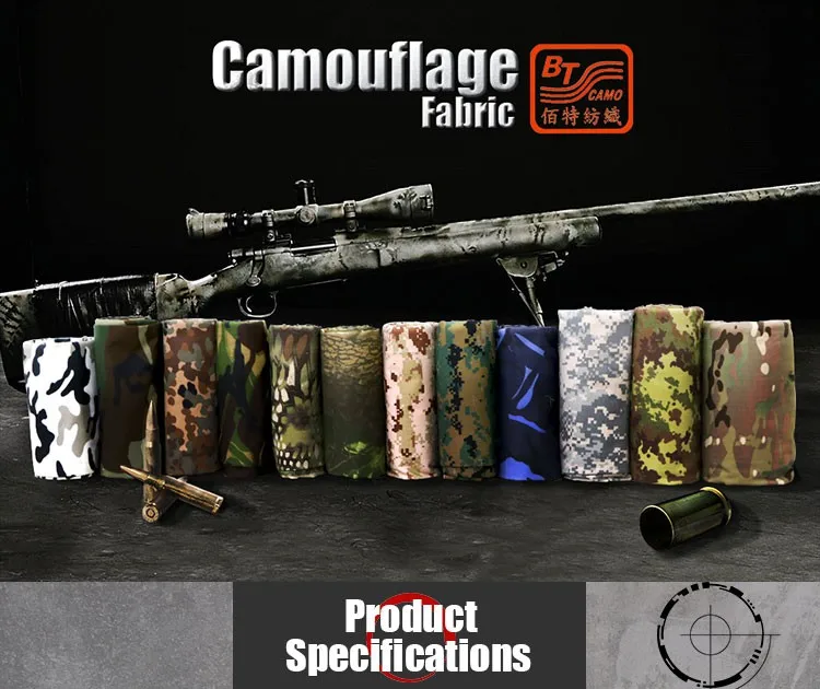 High Quality Multicam T/C Camouflage Military Fabric For Uniform
