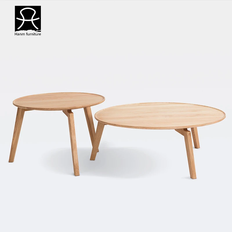 Beste koop houten ronde koffie tafels eenvoudige side tafel ronde end tafel