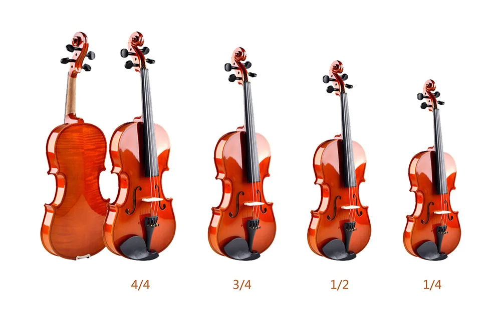 Quality Handmade Darkwood violín arco violín Rana de ébano fuerte tono 4/4 