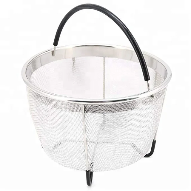 steamer basket for instant pot 8 quart, stainless steel mesh
