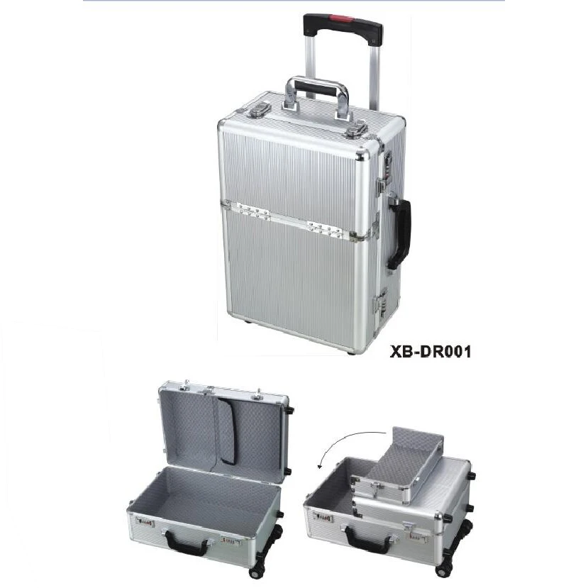 cheap aluminum luggage