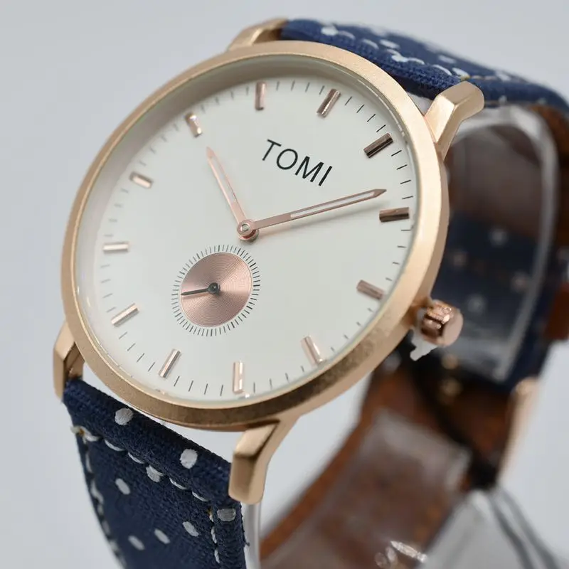 Tomi T073 Brand Waterproof Leather Watch With Stainless Steel Case Back 38ミリメートルrelogio Masculino Femme Buy 日本クォーツムーブメント腕時計 トミ腕時計 シンガポールムーブメント腕時計 Product On Alibaba Com